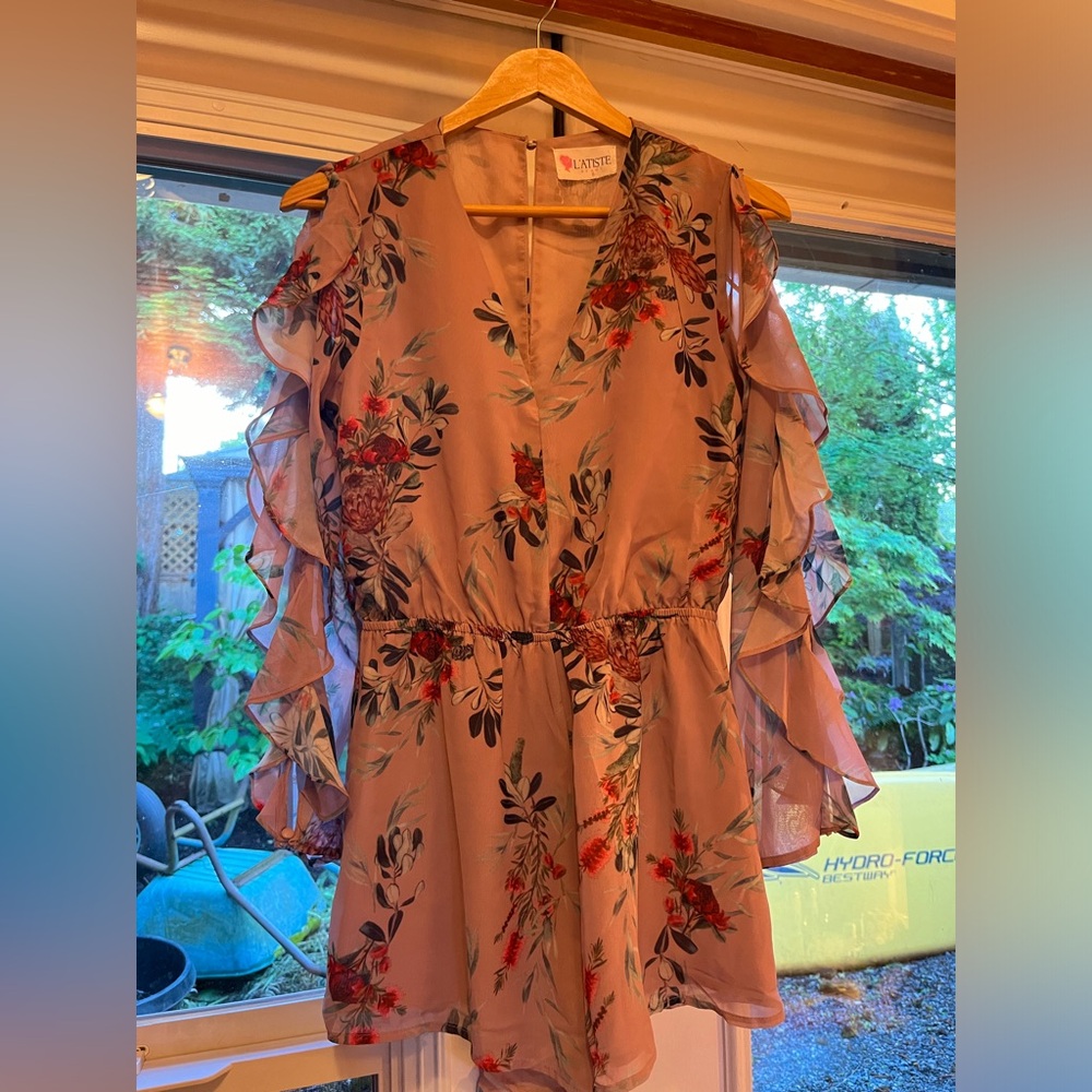 Floral romper